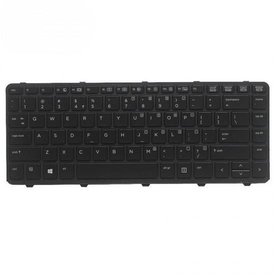 Tastatura Laptop, HP, ProBook 440 G2, 445 G2, 767476-001, iluminata, neagra, layout US