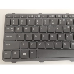 Tastatura Laptop, HP, ProBook 767476-001, 774385-001, 736653-001, 738688-001, 738687-001, 787294-001, 780168-001, PK1315D1A00, NSK-CPEBC, 9Z.N9JBC.E01, iluminata, neagra, layout US