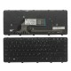 Tastatura Laptop, HP, ProBook 440 G2, 445 G2, 767476-001, iluminata, neagra, layout US