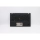 Carcasa superioara cu tastatura Laptop, Lenovo, X1 Carbon 7th Type 20QD, 20QE, 5M10W85945, 5M10W86017, iluminata, Deep Black, layout UK
