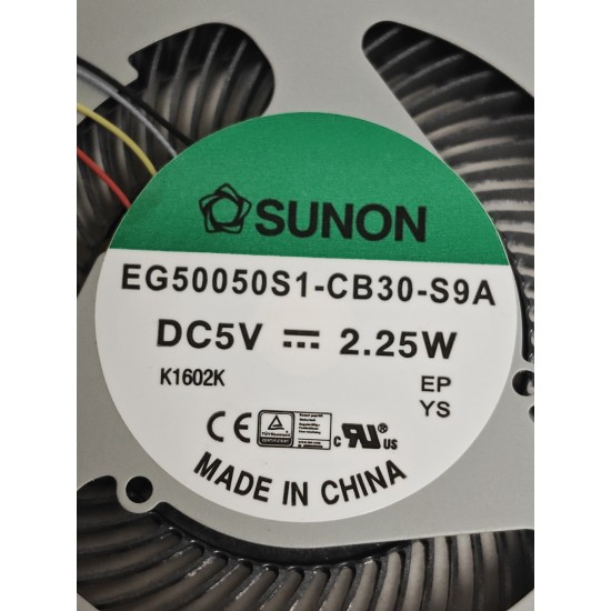 Cooler Laptop, Asus, VivoBook 15 K542U, K542UF, 13NB0FD0T04021, EG50050S1-CB30-S9A, 13N1-26P0202, 5V, 2.25W