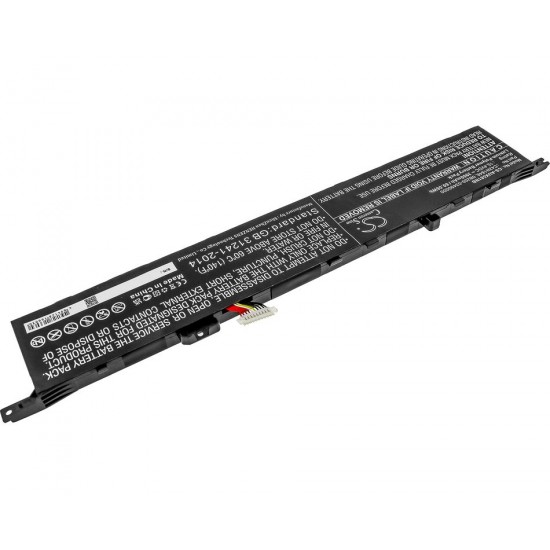 Baterie compatibila Laptop, Asus, ZenBook Pro Duo UX581G, UX581GV, UX581L, UX581LV, 0B200-03490000, CS-AUX581NB, C42N1846, 15.4V, 3900mAh, 60.06Wh
