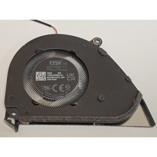 Cooler termic Laptop, Asus, VivoBook S16 S5606C, S5606CA, S5606K, S5606KA, S5606M, S5606MA, S5606U, S5606UA, S5606W, S5606WA, 13NB1490M01011, BAPA0905R5HY010, 6033B0135301, 5V, 0.5A