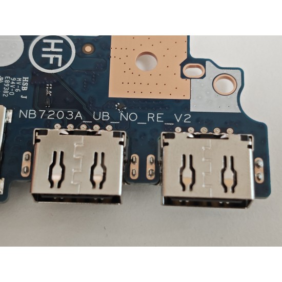 Modul USB, sim si reset Laptop, Lenovo, IdeaPad Slim 5 16IRH10R Type 83J1, 5C50S25748, NB7203A