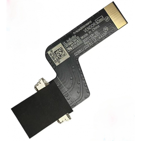 Cablu video LVDS Laptop, Dell, XPS 15 9510, P91F, P91F002, 0GJTC, 00GJTC, GDB51, GDP51, LF-K415P, conector 17mm, 30 pini