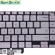 Tastatura Laptop, Asus, ZenBook 14X UN5401R, UN5401RA, UN5401Q, UN5401QA, iluminata, argintie, layout US