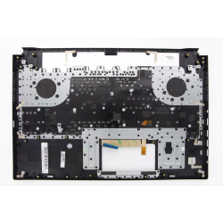 Carcasa superioara cu tastatura palmrest Laptop Gaming, Asus, ROG Zephyrus GM501G, GM501GM, GM501GS, 90NR00F2-R31US0, 13NR0031AM0111, 13N1-4MA0311, 0KN1-4L2GE11, GM501GM-2A, iluminata, RGB 4 Zone, neagra, layout US