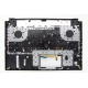 Carcasa superioara cu tastatura palmrest Laptop Gaming, Asus, ROG Zephyrus GM501G, GM501GM, GM501GS, 90NR00F2-R31US0, 13NR0031AM0111, 13N1-4MA0311, 0KN1-4L2GE11, GM501GM-2A, iluminata, RGB 4 Zone, neagra, layout US