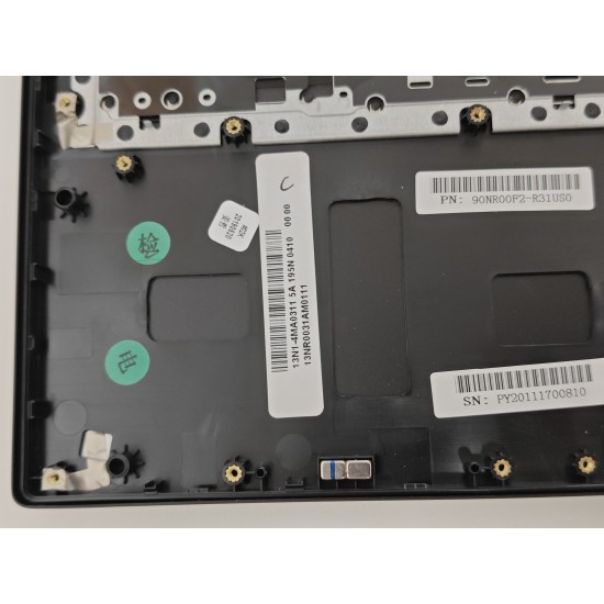 Carcasa superioara cu tastatura palmrest Laptop Gaming, Asus, ROG Zephyrus GM501G, GM501GM, GM501GS, 90NR00F2-R31US0, 13NR0031AM0111, 13N1-4MA0311, 0KN1-4L2GE11, GM501GM-2A, iluminata, RGB 4 Zone, neagra, layout US