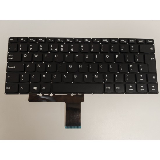 Tastatura Laptop, Lenovo, V310-14ISK Type 80SX, 80UF, neagra, layout UK