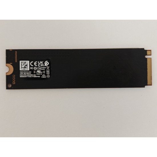 Solid State Drive (SSD) Micron, 512GB, PCIe Gen 4.0 x 4, NVMe M.2, MTFDKBA512TGD-1BK1AABHA, 8000 MB/s, 4100 MB/s, Laptop/Desktop