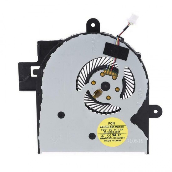 Cooler Laptop, HP, Pavilion X360 15-BK, 15T-BK, 807524-001, 807524-001, 807523-001, DFS551205WQ0T-FQCT, 23.1003C.0001, NS75C00-14J13, 023.1003C.0011, 5V, 0.5A