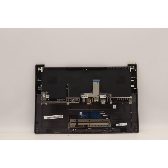 Carcasa superioara cu tastatura palmrest Laptop, Lenovo, Yoga Slim 7 ProX 14ARH7 Type 82TL, 5CB1J36004, 5CB1J37023, iluminata, Storm Grey, layout US