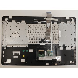 Carcasa superioara cu tastatura palmrest Laptop, Asus, R752L, R752LA, R752LAB, R752LAV, R752LB, R752LD, R752LDB, R752LDV, R752LJ, R752LJC, 90NB08D5-R31UI0, 13NB04I5P01011, 13N0-TYA0211, X751LJ-3C, argintie, layout US