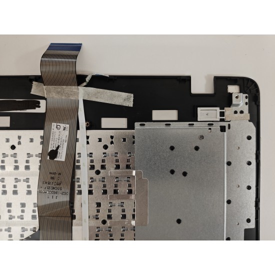 Carcasa superioara cu tastatura palmrest Laptop, Asus, K751L, K751LA, K751LAB, K751LB, K751LD, K751LDB, K751LJ, 90NB08D5-R31UI0, 13NB04I5P01011, 13N0-TYA0211, X751LJ-3C, argintie, layout US