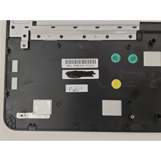 Carcasa superioara cu tastatura palmrest Laptop, Asus, K751L, K751LA, K751LAB, K751LB, K751LD, K751LDB, K751LJ, 90NB08D5-R31UI0, 13NB04I5P01011, 13N0-TYA0211, X751LJ-3C, argintie, layout US