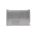 Carcasa superioara cu tastatura palmrest Laptop, Lenovo, IdeaPad 5 Pro 16IAH7 Type 82SK, 5CB1J08850, HQ20721720000, HQ20901841000, S570C-B, iluminata, Storm Grey, layout US