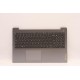 Carcasa superioara cu tastatura palmrest Laptop, Lenovo, IdeaPad 3 15ABA7 Type 82RN, 82T8, 5CB1H78294, AP2JD000330, EC2JD000210, AM2JD000310, JS578, iluminata, Artic Grey, layout US