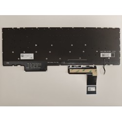 Tastatura Laptop, Lenovo, Legion Slim 5 16ARP9 Type 83EX, iluminata, neagra, layout US