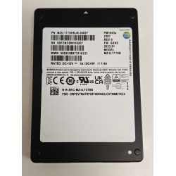 Solid State Drive (SSD) Samsung, 1.92TB, SAS 12Gbps, PM1643a, MZILT1T9HBJR-00007, 2100 MB/s, 1800 MB/s, Server, bulk