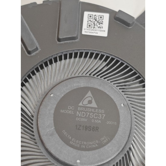 Cooler  Laptop, HP, Envy 14-EB, 14T-EB, TPN-Q252, M31130-001, M38796-001, ND75C37-20D15, DTADQ5D577G009, 5V, 0.50A