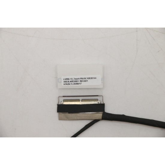 Cablu video LVDS Laptop, Lenovo, ThinkBook 13s G2 ARE Type 20WC, 5C10S30144, 450.0LX05.0001, LV550-13 Touch, 40 pini