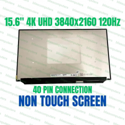 Display Laptop Gaming, Asus, ROG Zephyrus G15 GA551Q, GA551QS, 18010-15617700, B156ZAN05.1, 15.6 inch, LED, UHD, 4K, 3840x2160, IPS, 120Hz, 40 pini