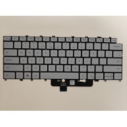 Tastatura Laptop, Dell, XPS 13 9315, P153G, P153G001, iluminata, albastru deschis, layout US