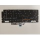Tastatura Laptop, Dell, XPS 13 9315, P153G, P153G001, iluminata, albastru deschis, layout US