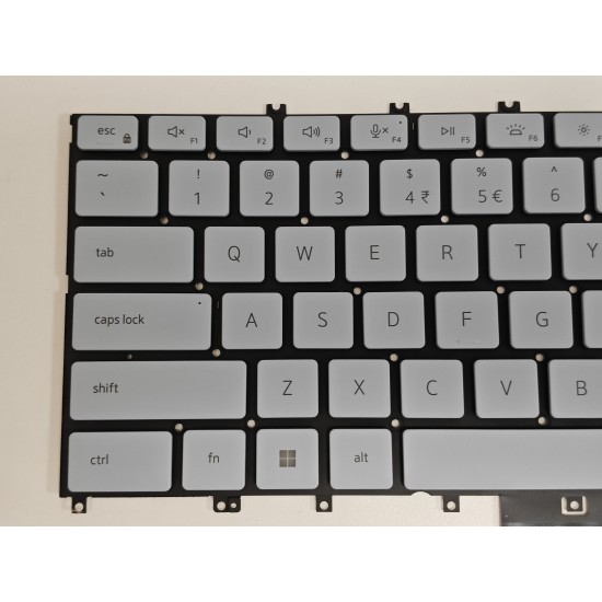 Tastatura Laptop, Dell, XPS 13 9315, P153G, P153G001, iluminata, albastru deschis, layout US