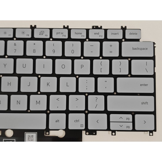 Tastatura Laptop, Dell, XPS 13 9315, P153G, P153G001, iluminata, albastru deschis, layout US