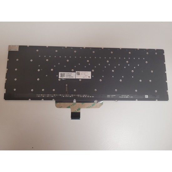 Tastatura Laptop, Asus, ZenBook 14X UM5401R, UM5401RA, UM5401Q, UM5401QA, UM5401U, UM5401UA, iluminata, gri inchis, layout US