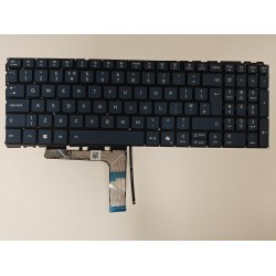 Tastatura Laptop, Lenovo, Yoga Pro 9 16IPH11 Type 83SF, iluminata, albastra, layout UK