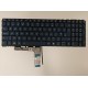 Tastatura Laptop, Lenovo, Yoga Pro 9 16IRP8 Type 83BY, iluminata, albastra, layout UK