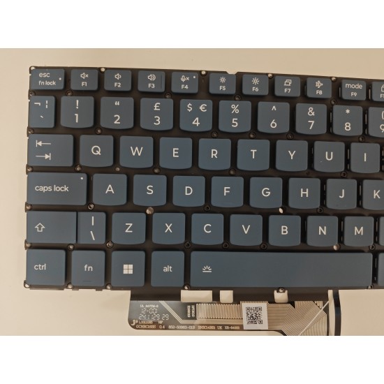 Tastatura Laptop, Lenovo, Yoga Pro 9 16IRP8 Type 83BY, iluminata, albastra, layout UK