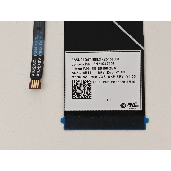 Tastatura Laptop, Lenovo, Yoga Pro 9 16IRP8 Type 83BY, iluminata, albastra, layout UK