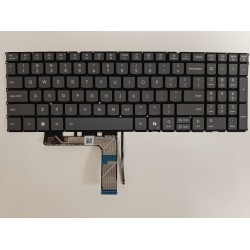 Tastatura Laptop, Lenovo, Yoga Pro 9 16IPH11 Type 83SF, iluminata, gri, layout US