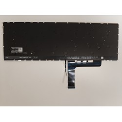 Tastatura Laptop, Lenovo, Yoga Pro 9 16IPH11 Type 83SF, iluminata, gri, layout US