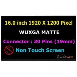 Display Laptop, HP, EliteBook 6 G1i 16, P34950-001, N160JCA-E5M, 16 inch, rezolutie FHD+, 1920x1200, IPS, 60Hz, conector 19mm, 30 pini