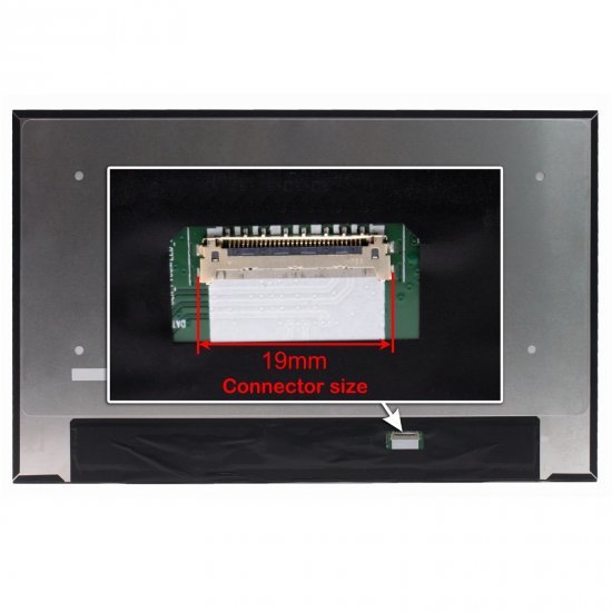 Display Laptop, HP, EliteBook 6 G1i 16, P34950-001, N160JCA-E5M, 16 inch, rezolutie FHD+, 1920x1200, IPS, 60Hz, conector 19mm, 30 pini