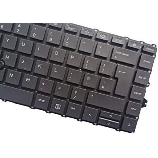 Tastatura Laptop, HP, EliteBook 745 G8, iluminata, cu point sticker, layout UK