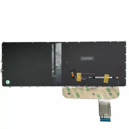 Tastatura Laptop, HP, EliteBook 745 G8, iluminata, cu point sticker, layout UK