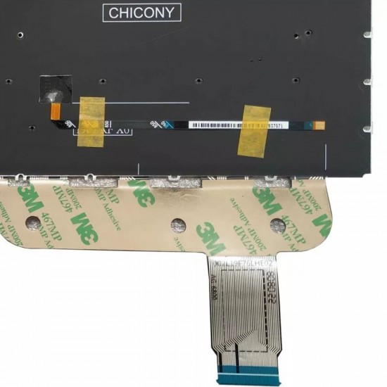 Tastatura Laptop, HP, EliteBook 745 G8, iluminata, cu point sticker, layout UK