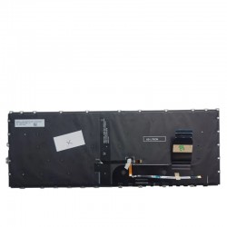 Tastatura Laptop, HP, EliteBook 745 G8, iluminata, cu point sticker, layout US