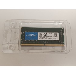 Memorie Ram Laptop, Crucial 16GB, DDR4, 2666Mhz, 1Rx8, 1.2V, CL17, PC4-21300, CB16GS2666.C8FT, Non-ECC, sodimm, 260 pini