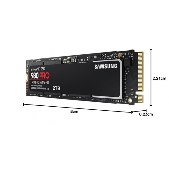 Solid State Drive (SSD) Samsung 980 PRO Gen.4, 2TB, NVMe, M.2.