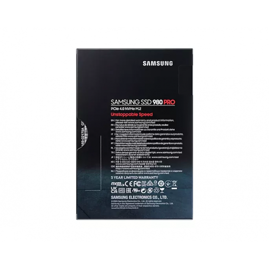 Solid State Drive (SSD) Samsung 980 PRO Gen.4, 2TB, NVMe, M.2.