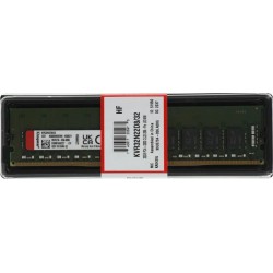 Memorie PC Desktop Kingston ValueRAM, 32GB, DDR4, 1Rx16, 3200Mhz, CL22, 1.2V, KVR32N22D8/32, PC4-25600, DIMM, Non-ECC, 288Pin