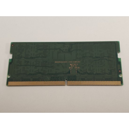Memorie ram Laptop Samsung 16GB, DDR5, 1Rx8, 5600Mhz, PC5-5600B, M425R2GA3EB0-CWM0D, PC5-44800, CL46, 1.1V, Non-ECC, sodimm, 262 pini