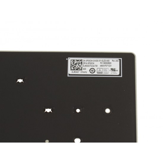 Tastatura Laptop, Dell, Pro Max 16 MC16255, P136F, P136F002, iluminata, neagra, layout US